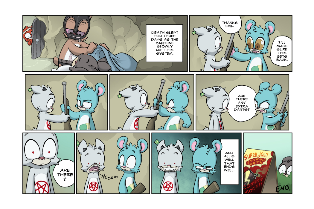 Bear Nuts - Episode 14, Page 22: Death Takes a Holiday (From Reality)