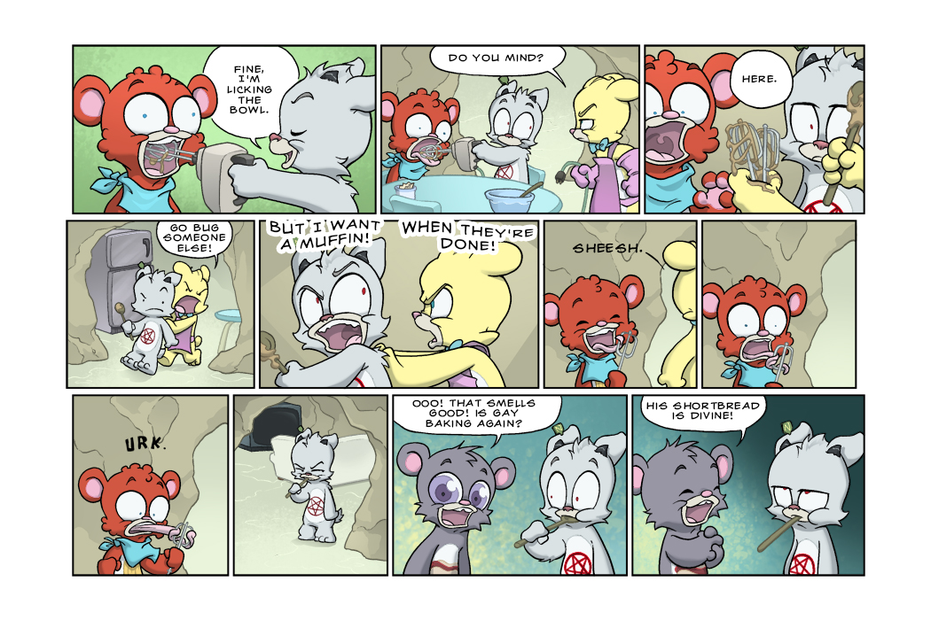 Bear Nuts - Episode 15, Page 3: Gay's Muffin Adventure (of Pain and Agony)