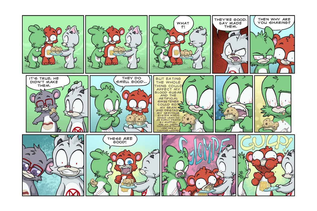 Bear Nuts - Episode 15, Page 8: Gay's Muffin Adventure (of Pain and Agony)