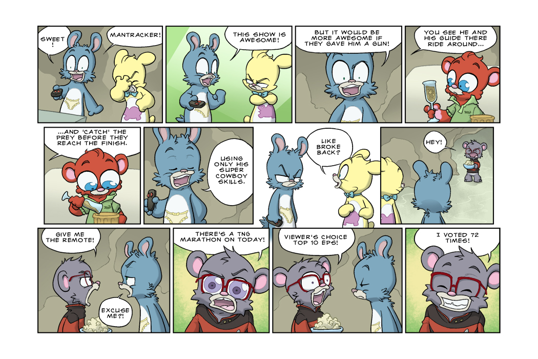 Bear Nuts - Episode 16, Page 3: TV Time With Tanked