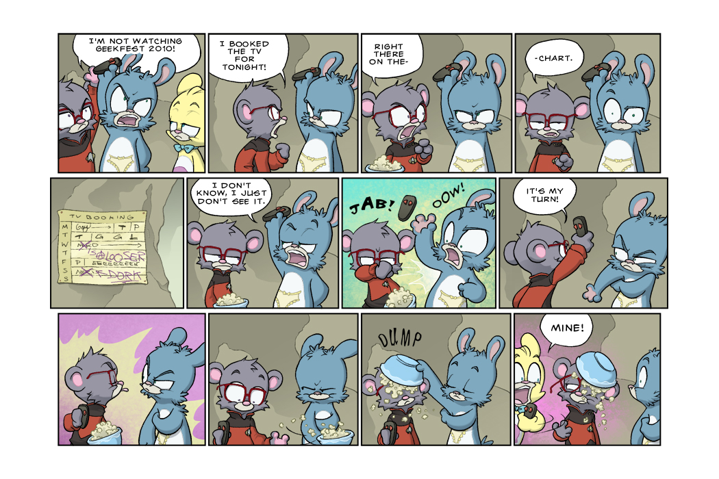 Bear Nuts - Episode 16, Page 4: TV Time With Tanked