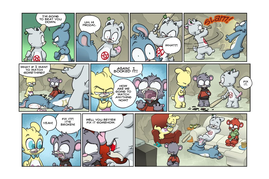 Bear Nuts - Episode 16, Page 6: TV Time With Tanked