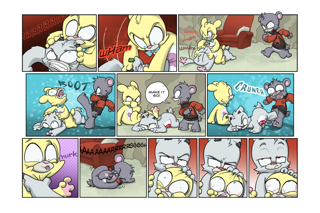 Bear Nuts - Episode 16, Page 9: TV Time With Tanked