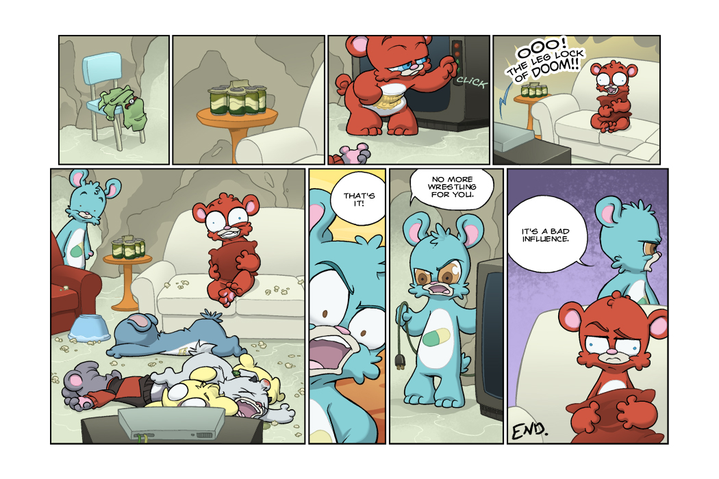 Bear Nuts - Episode 16, Page 11: TV Time With Tanked