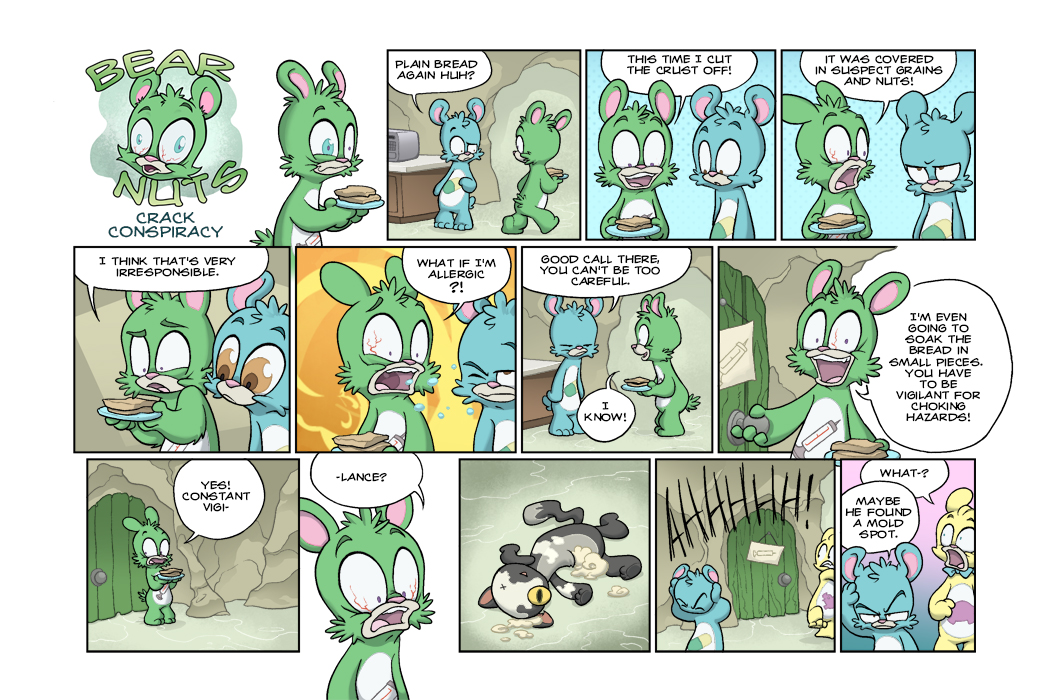 Bear Nuts - Episode 17, Page 1: Crack Conspiracy
