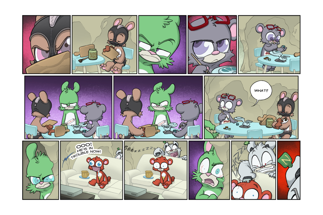 Bear Nuts - Episode 17, Page 3: Crack Conspiracy