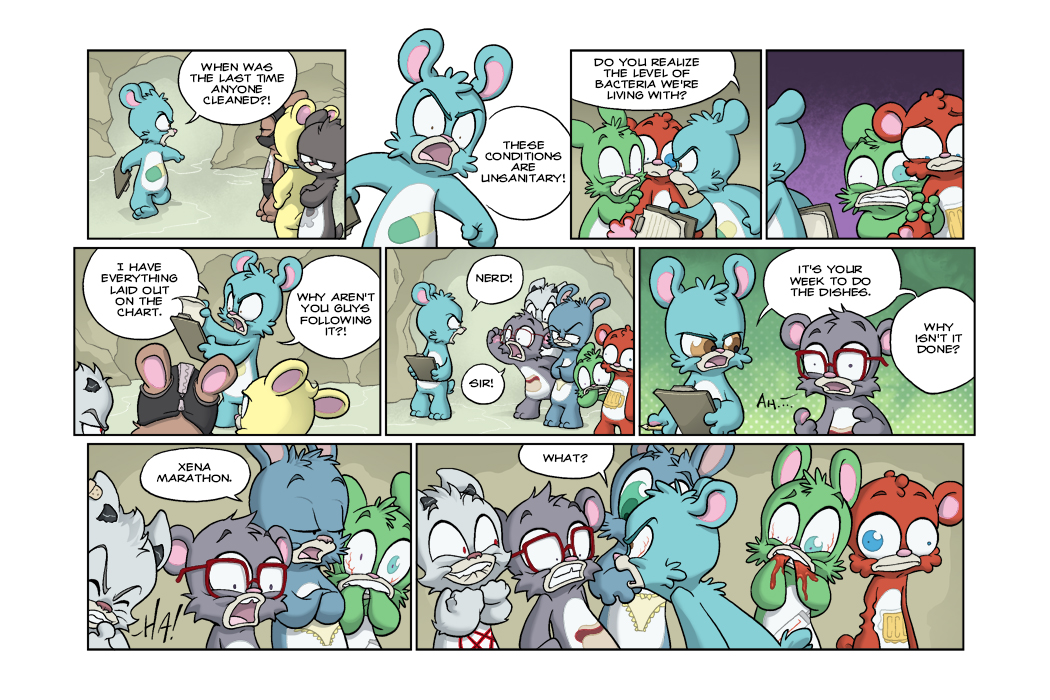 Bear Nuts - Episode 18, Page 3: A Gimpy Day