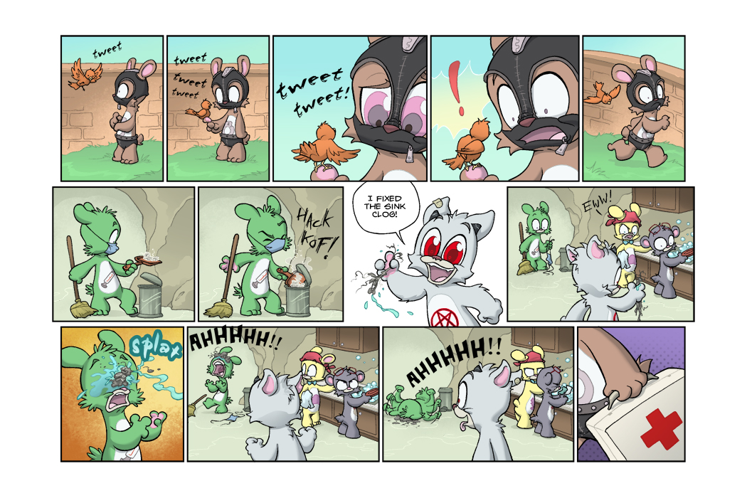 Bear Nuts - Episode 18, Page 5: A Gimpy Day