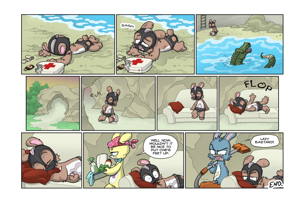 Bear Nuts - Episode 18, Page 7: A Gimpy Day