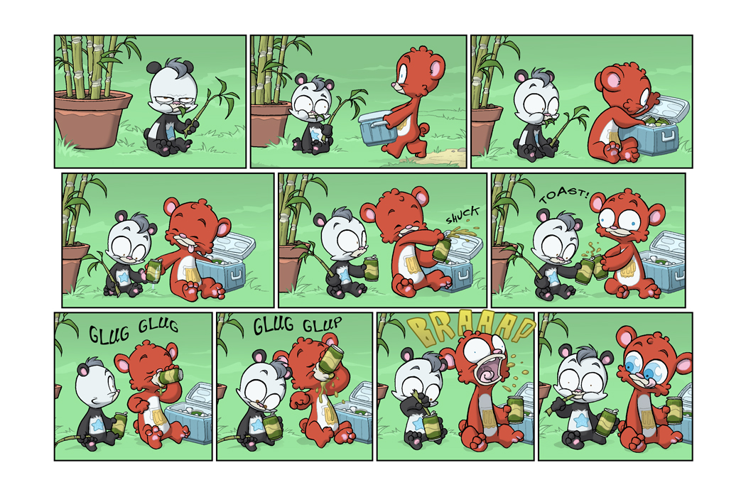 Bear Nuts - Episode 21, Page 3: One Big Angry Family