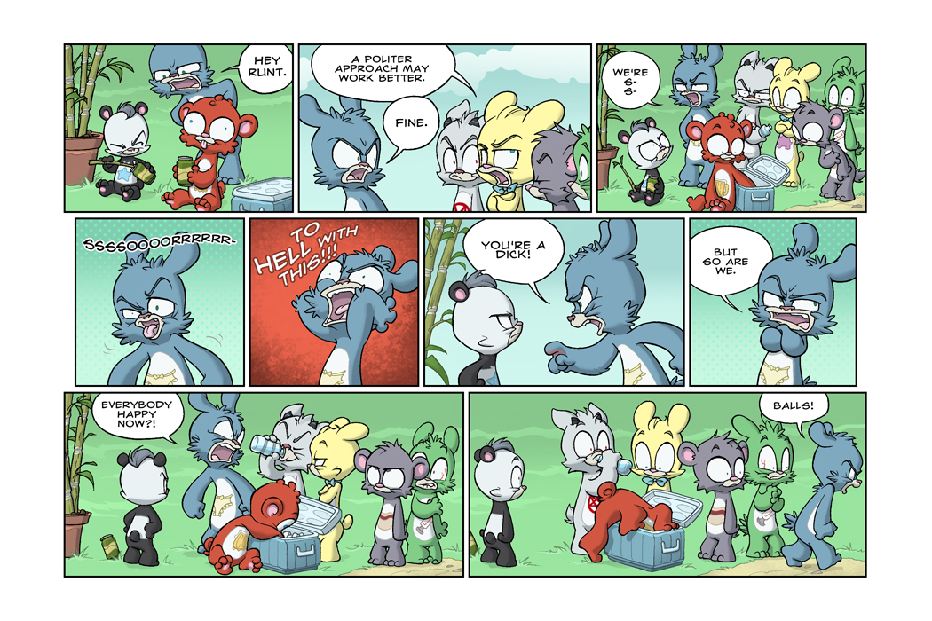 Bear Nuts - Episode 21, Page 4: One Big Angry Family