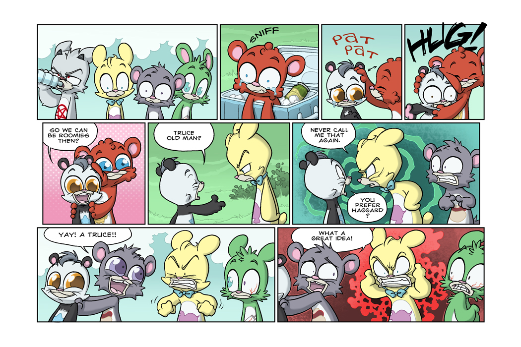 Bear Nuts - Episode 21, Page 6: One Big Angry Family