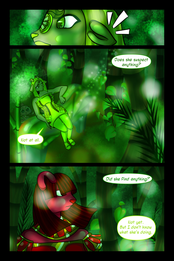 ChromaSphere - Episode 17, Page 1: CS1_017 :  Mysterious Conversation
