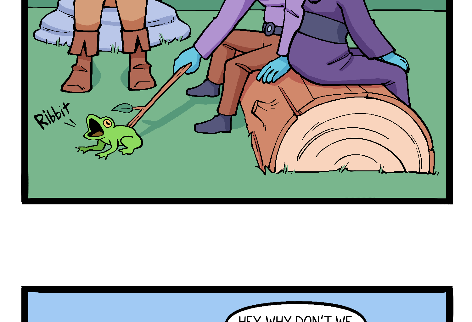 Gobbomancers! - Episode 2, Page 1: Wicked Tome