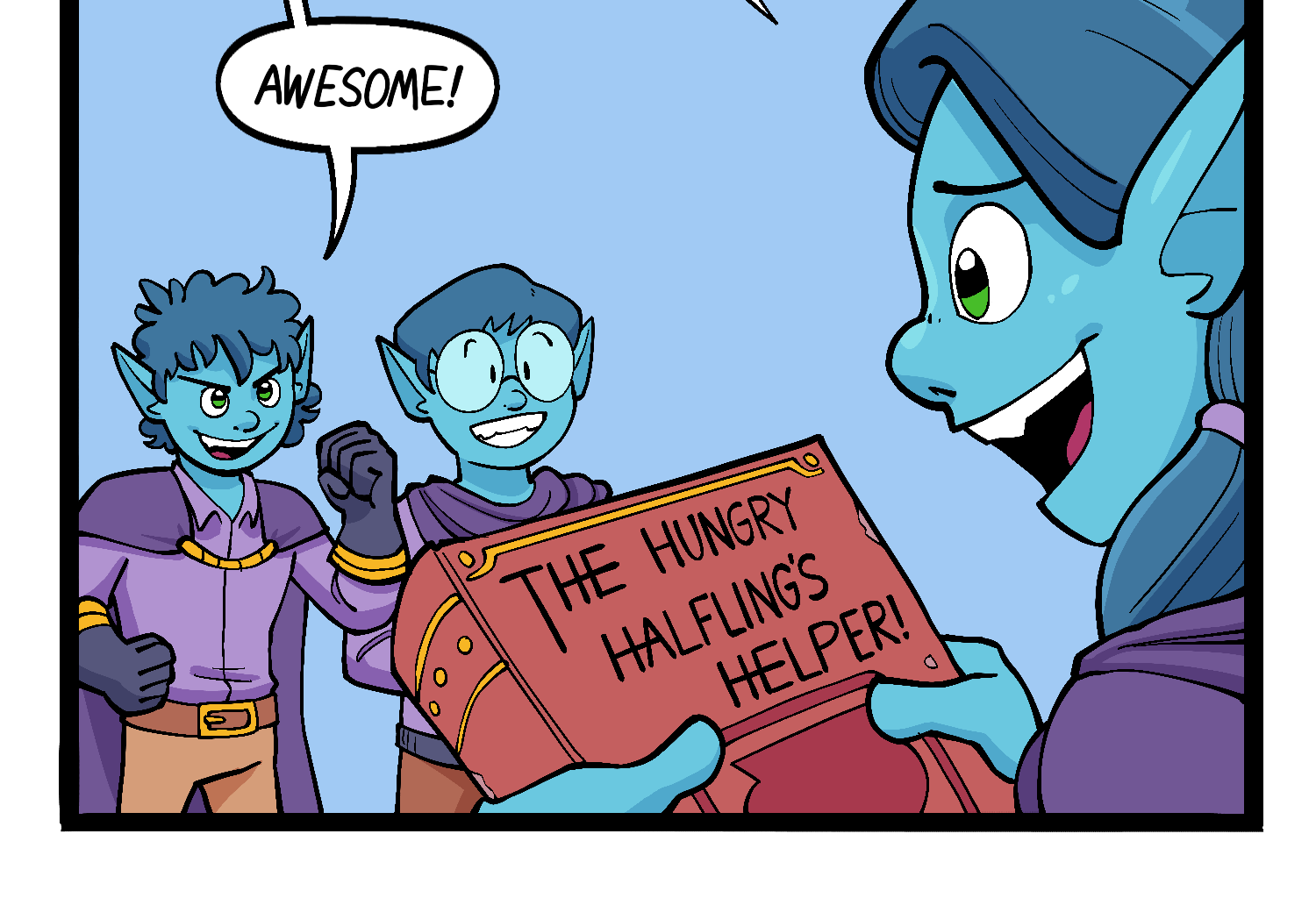 Gobbomancers! - Episode 2, Page 1: Wicked Tome