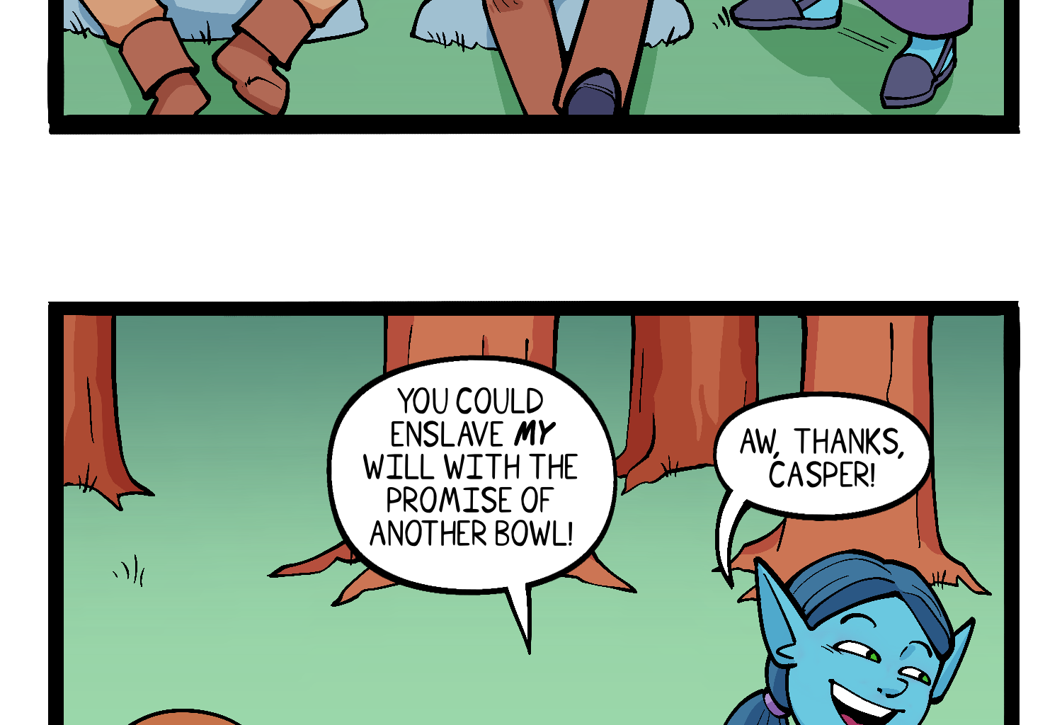 Gobbomancers! - Episode 3, Page 1: Wicked Potion