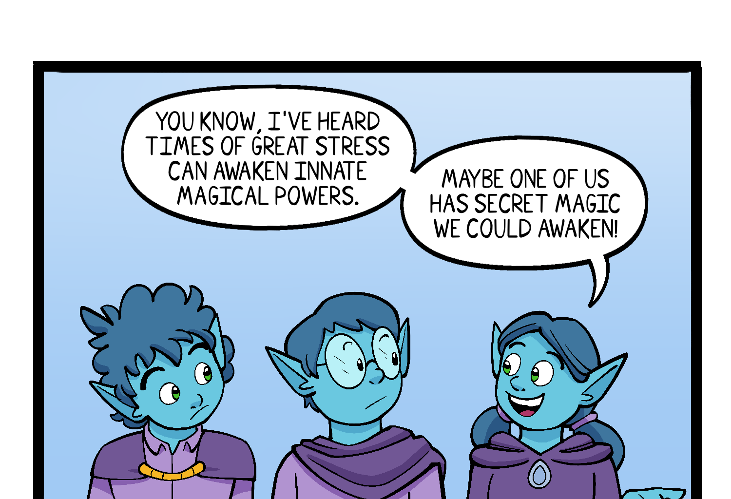 Gobbomancers! - Episode 6, Page 1: Spelling From the Heart