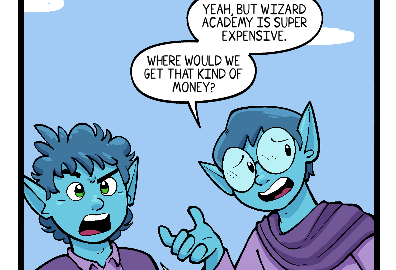 Gobbomancers! - Episode 7, Page 1: Spelling in the Classroom