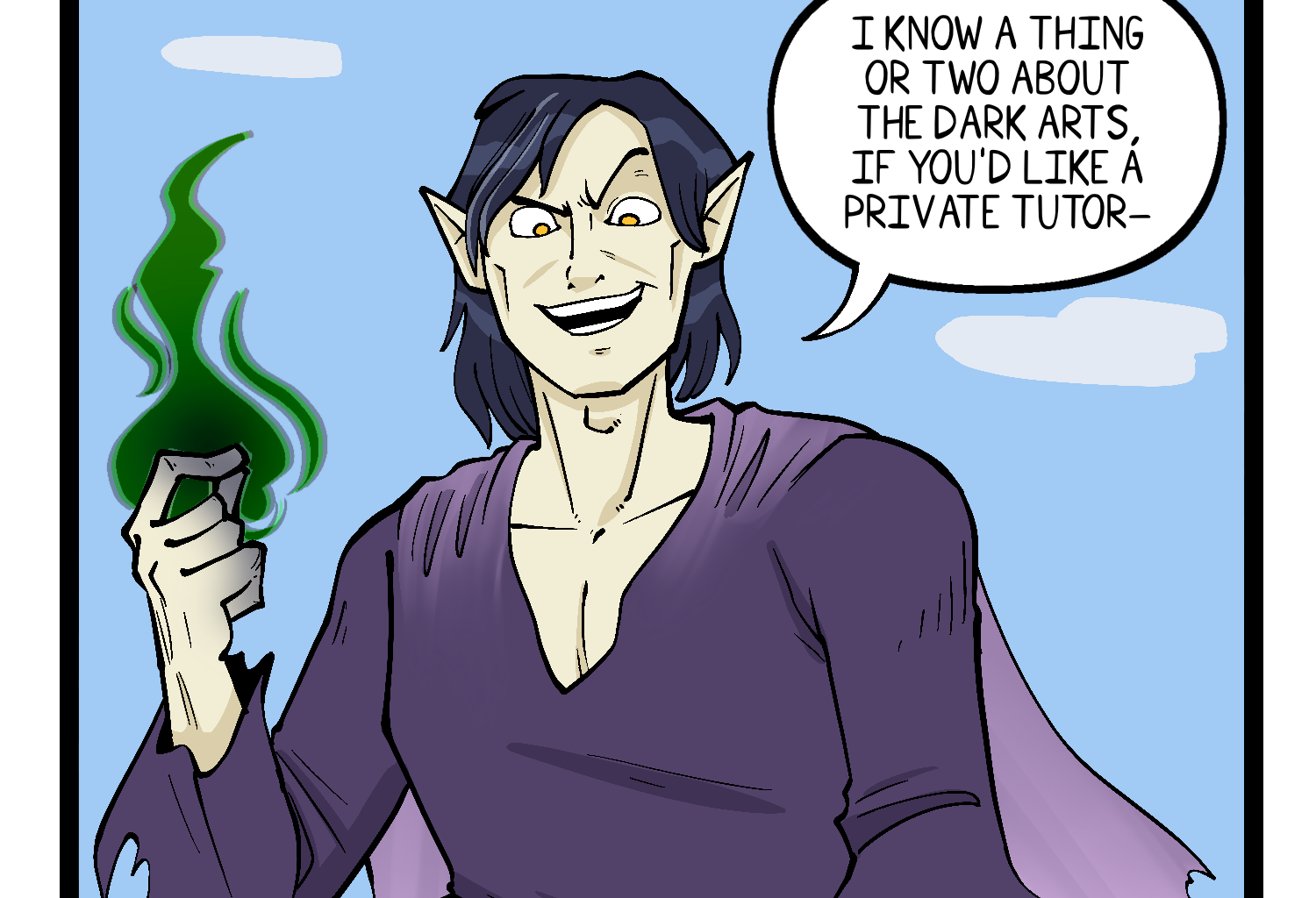 Gobbomancers! - Episode 8, Page 1: Magic Words