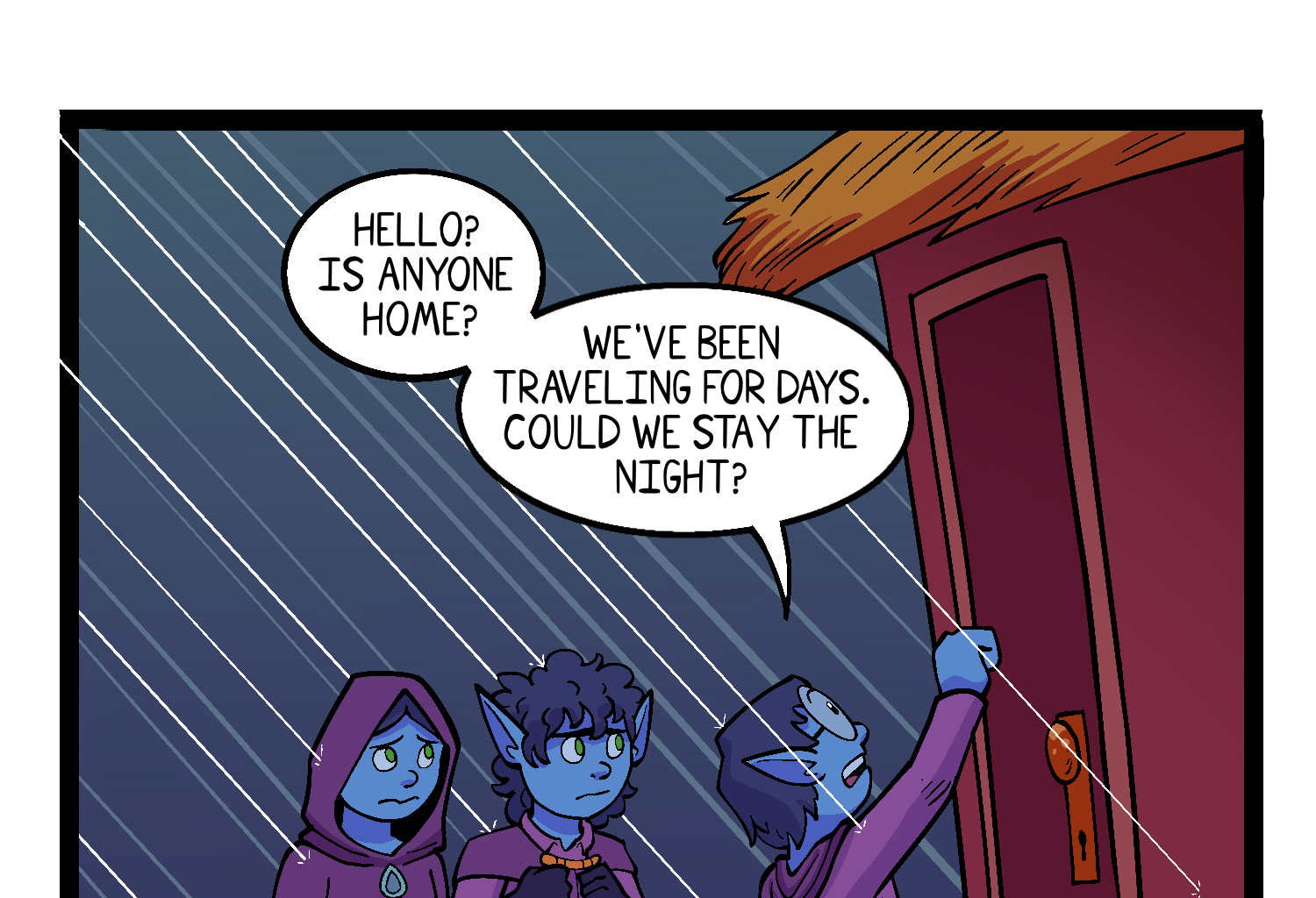 Gobbomancers! - Episode 9, Page 1: Treasured Guests