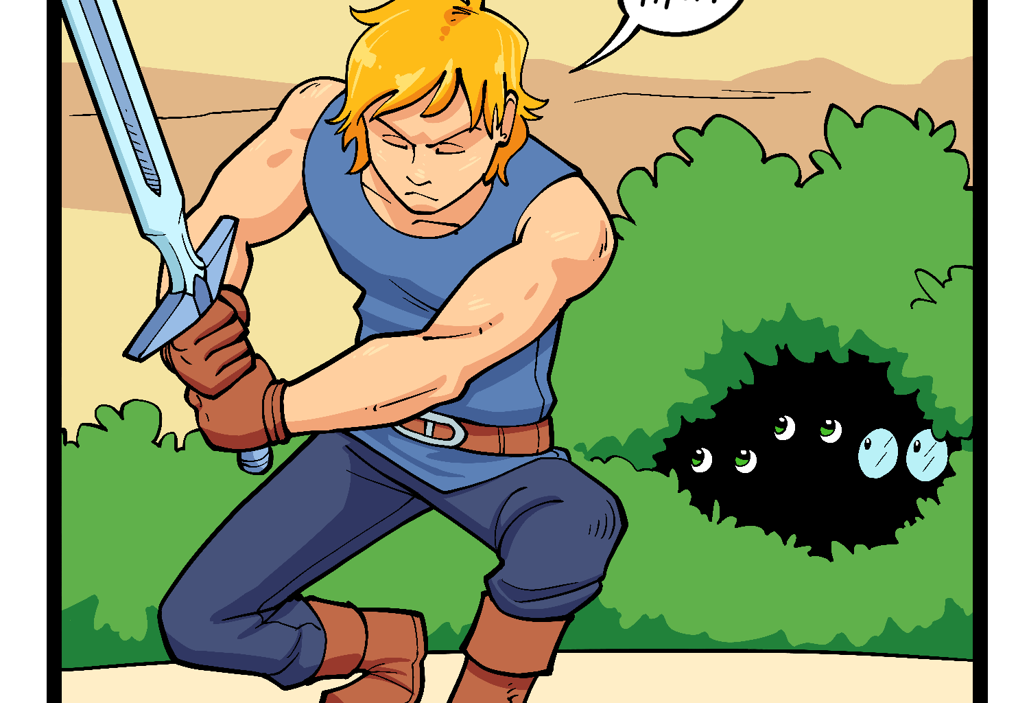 Gobbomancers! - Episode 12, Page 1: The Hero's Sword