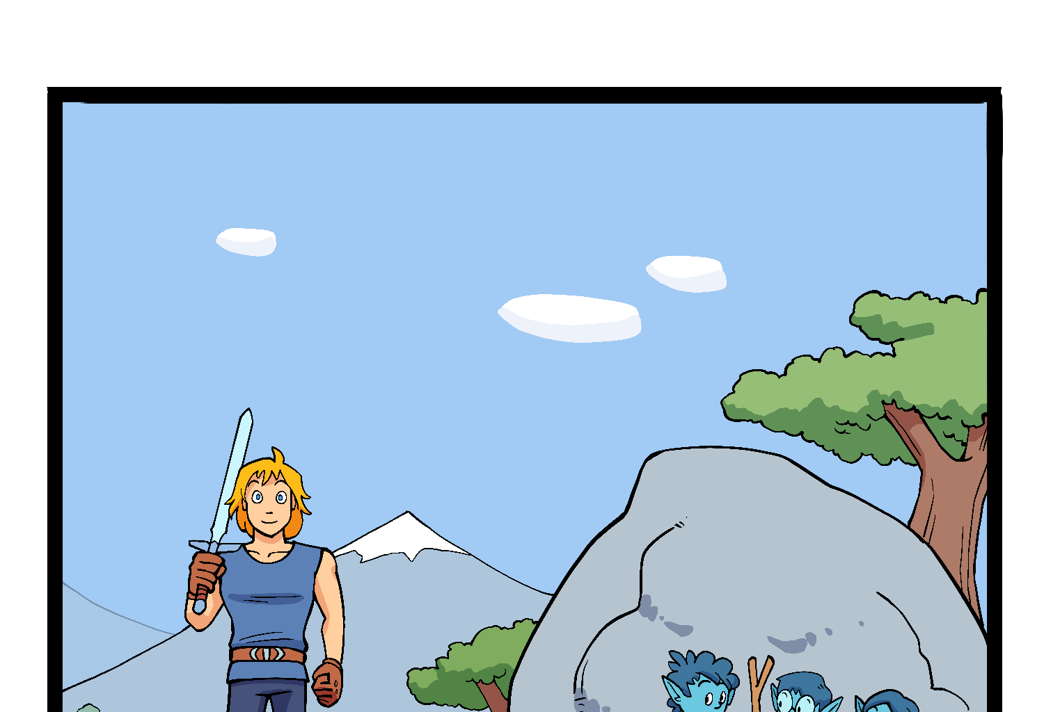Gobbomancers! - Episode 13, Page 1: The Hero's Nemeses