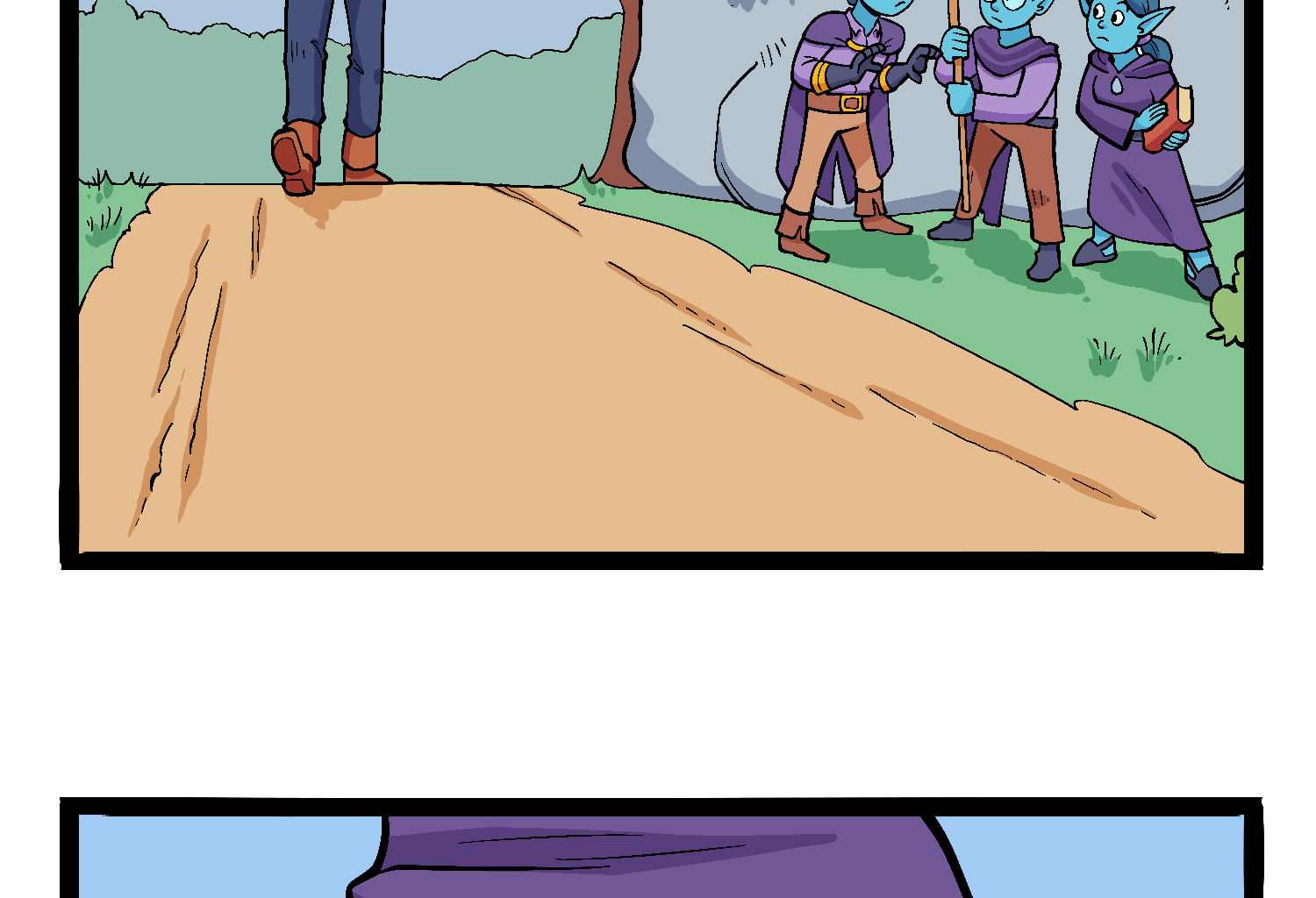 Gobbomancers! - Episode 13, Page 1: The Hero's Nemeses