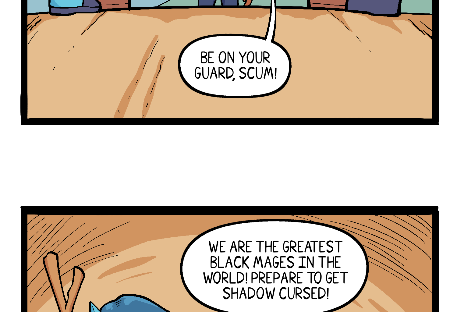 Gobbomancers! - Episode 13, Page 1: The Hero's Nemeses