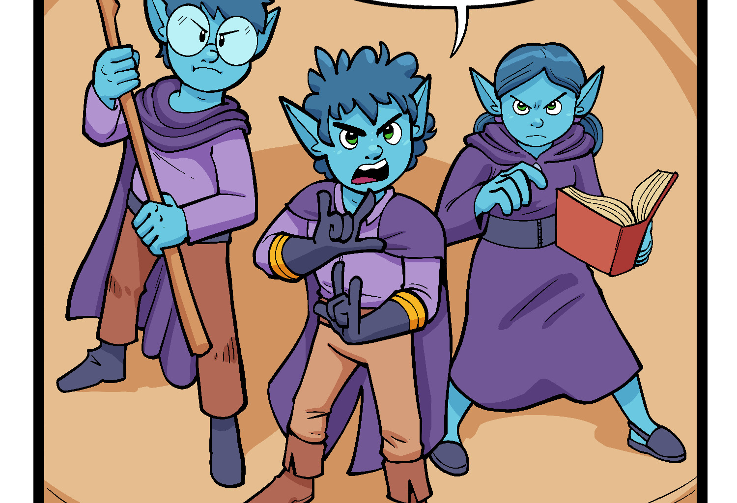 Gobbomancers! - Episode 13, Page 1: The Hero's Nemeses