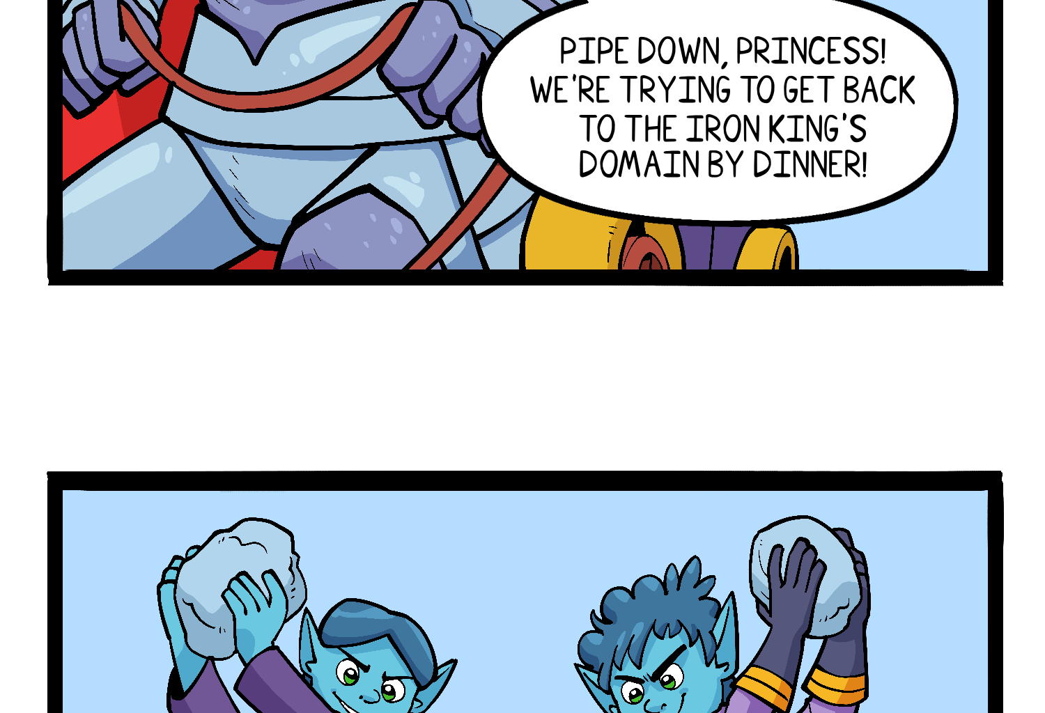 Gobbomancers! - Episode 15, Page 1: Saving the Princess