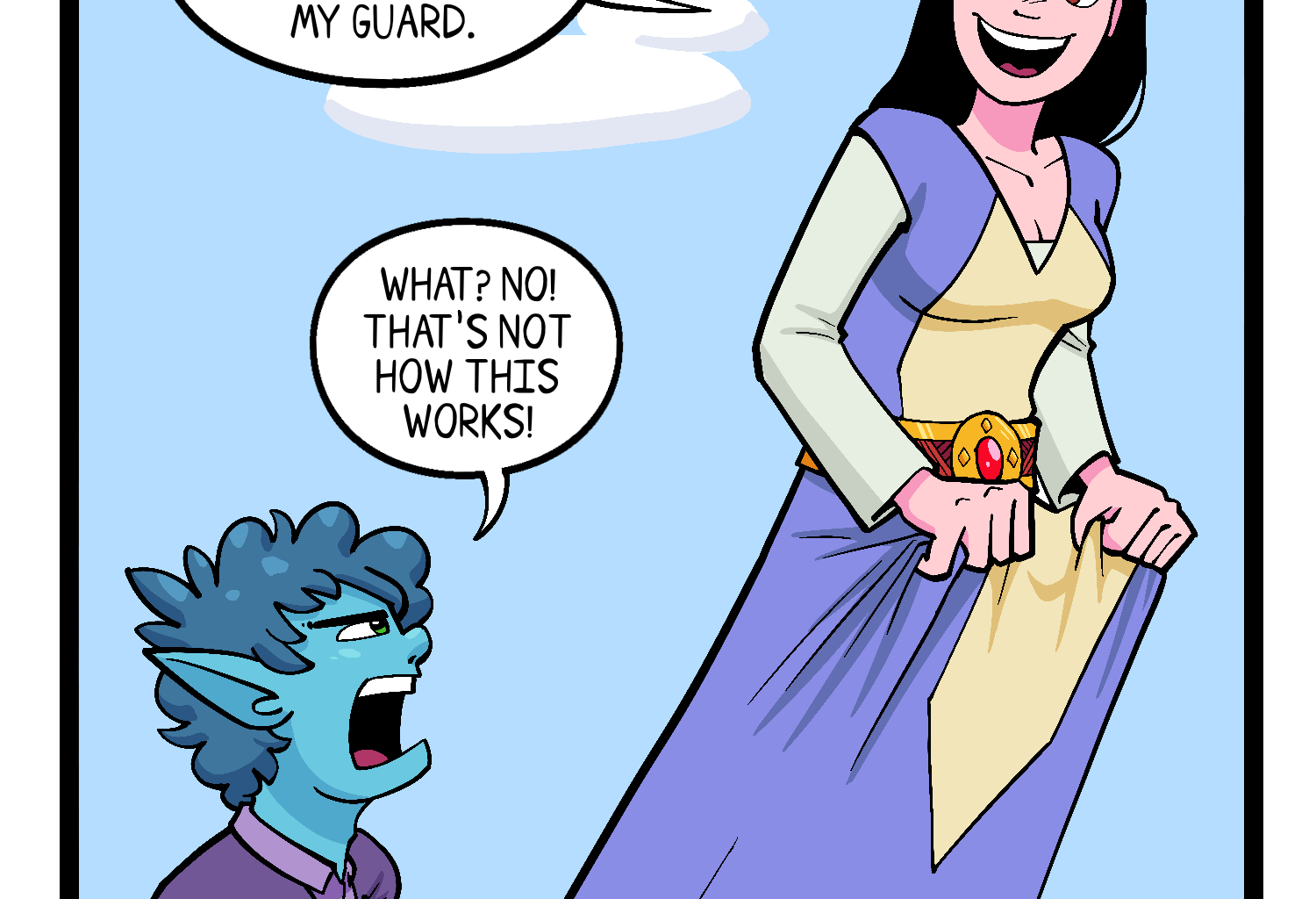 Gobbomancers! - Episode 16, Page 1: Kidnapping the Princess (Again)