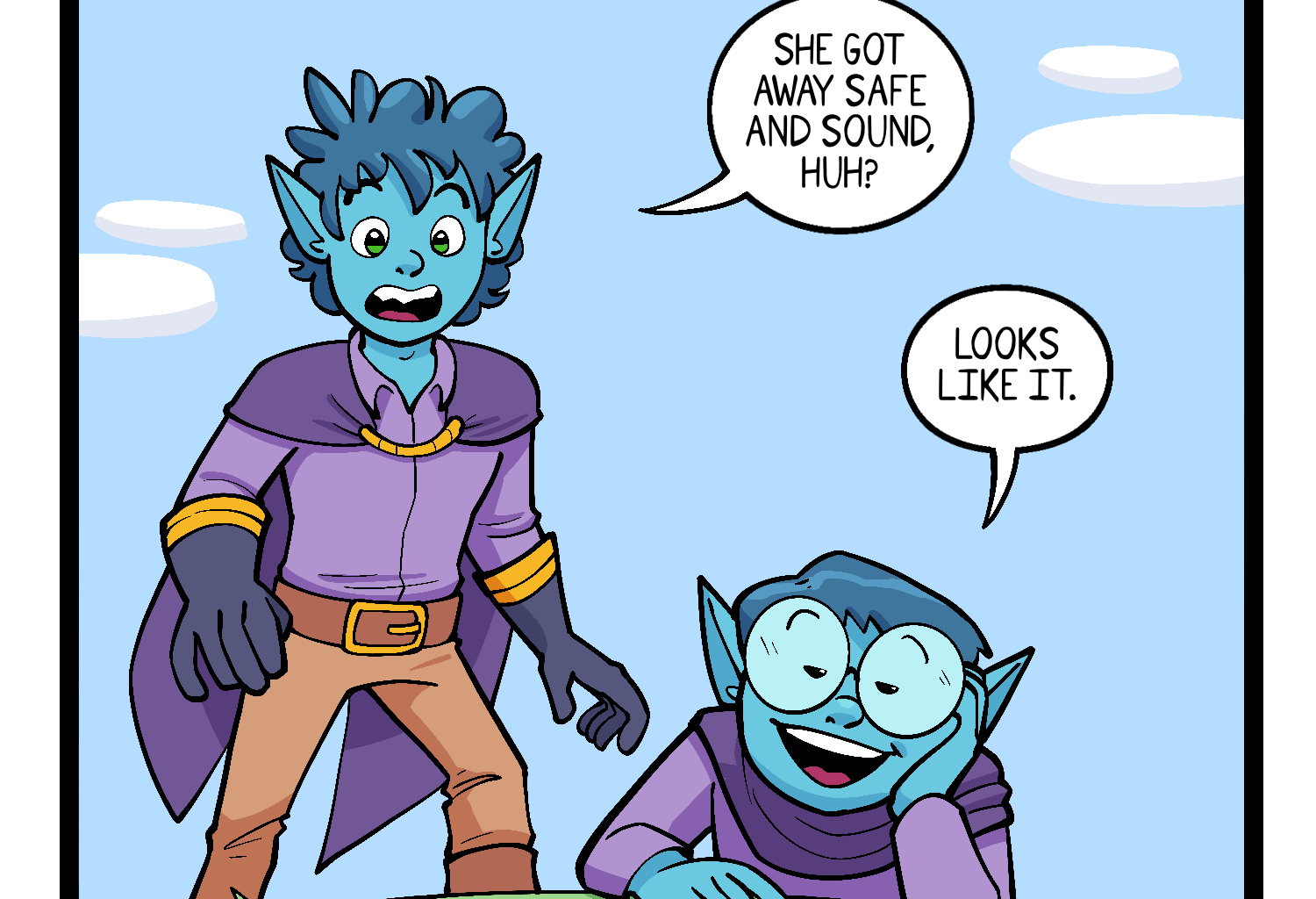 Gobbomancers! - Episode 17, Page 1: Admiring the Princess