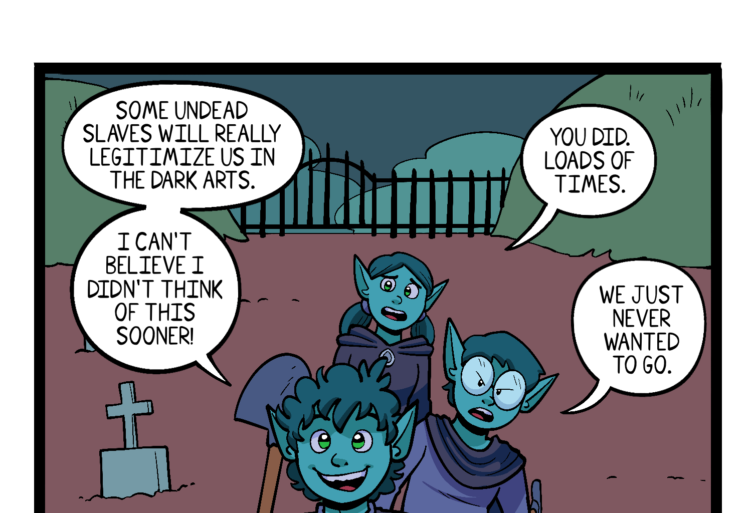 Gobbomancers! - Episode 18, Page 1: Waking the Dead