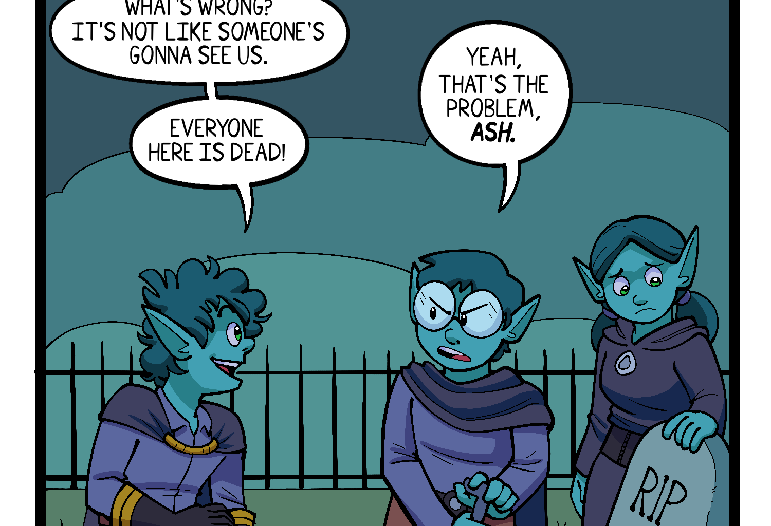 Gobbomancers! - Episode 18, Page 1: Waking the Dead