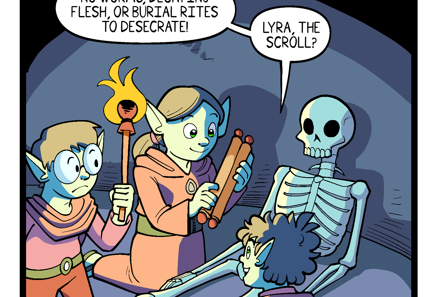 Gobbomancers! - Episode 19, Page 1: Breaking the Dead