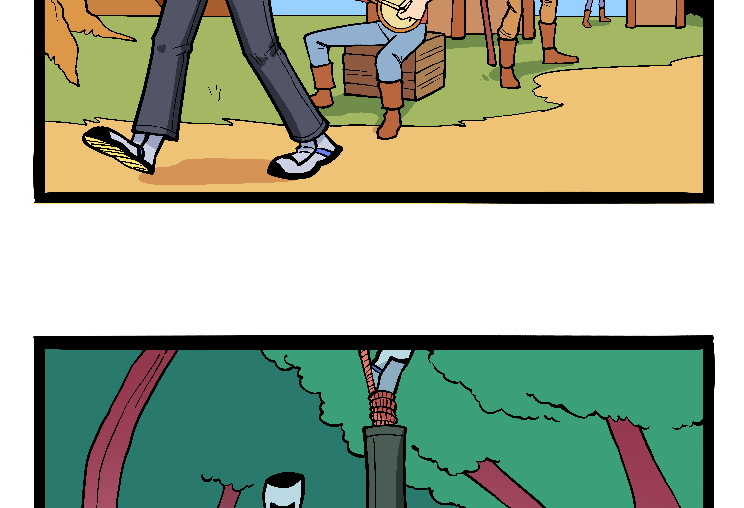 Gobbomancers! - Episode 23, Page 1: Waking Up in Another World