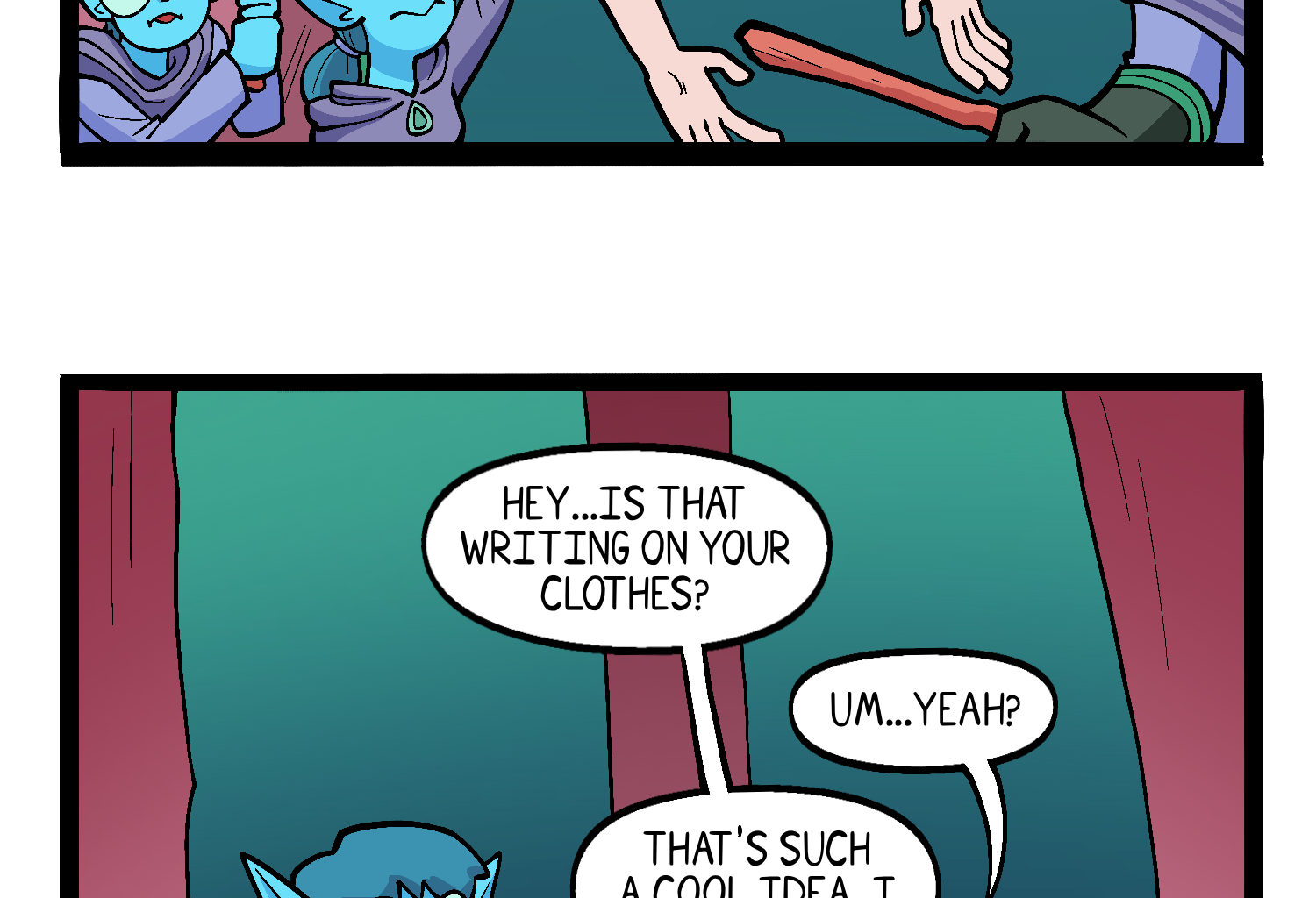 Gobbomancers! - Episode 23, Page 1: Waking Up in Another World