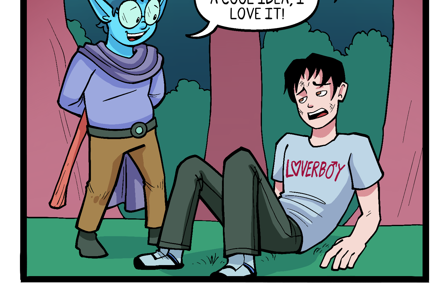 Gobbomancers! - Episode 23, Page 1: Waking Up in Another World