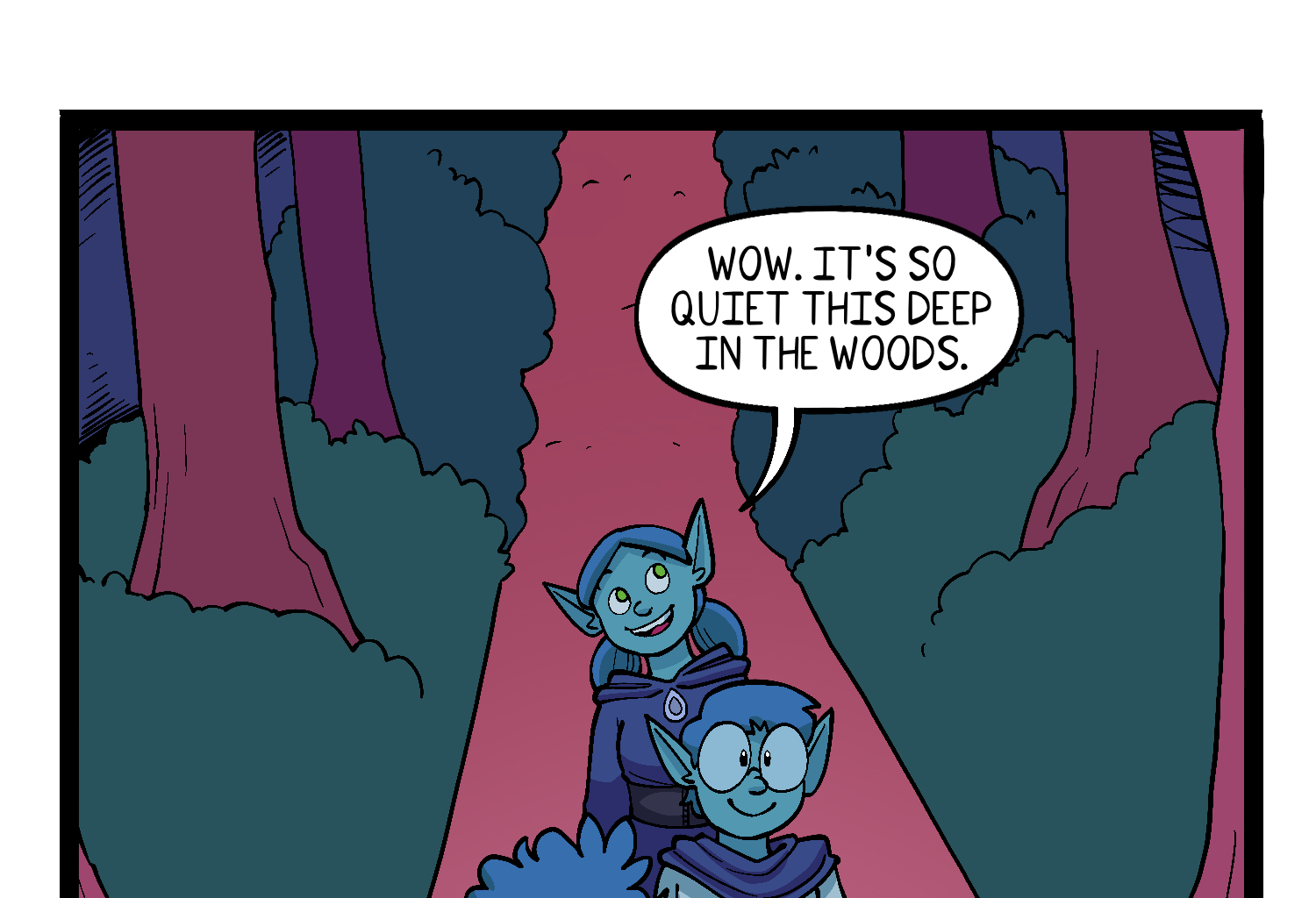 Gobbomancers! - Episode 24, Page 1: Silence in the Forest