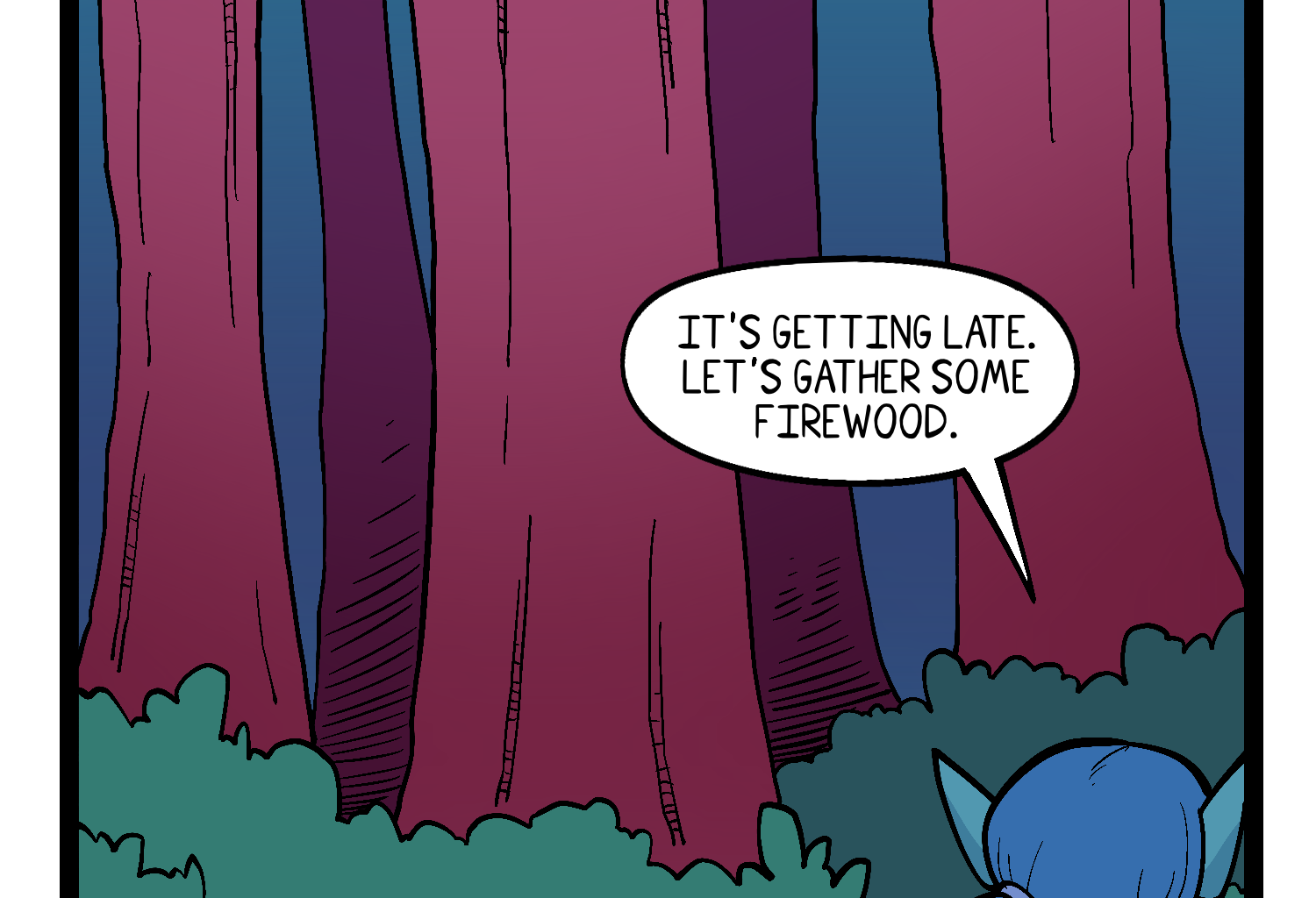 Gobbomancers! - Episode 24, Page 1: Silence in the Forest