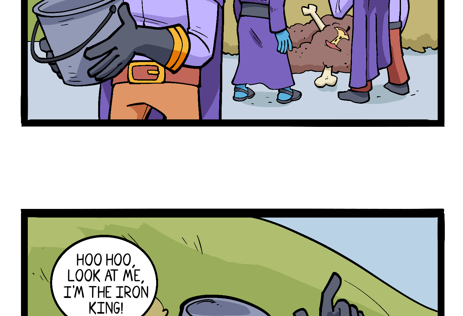 Gobbomancers! - Episode 25, Page 1: Glory of the Iron King