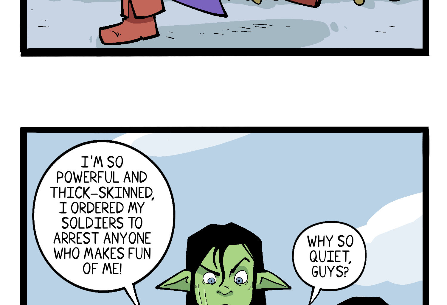 Gobbomancers! - Episode 25, Page 1: Glory of the Iron King