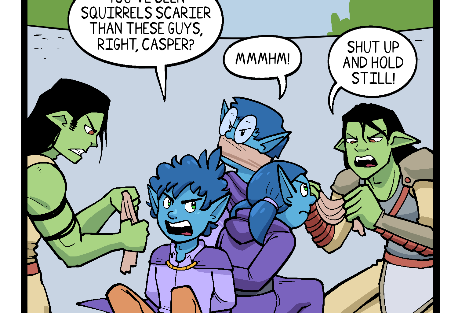 Gobbomancers! - Episode 26, Page 1: Servants of the Iron King