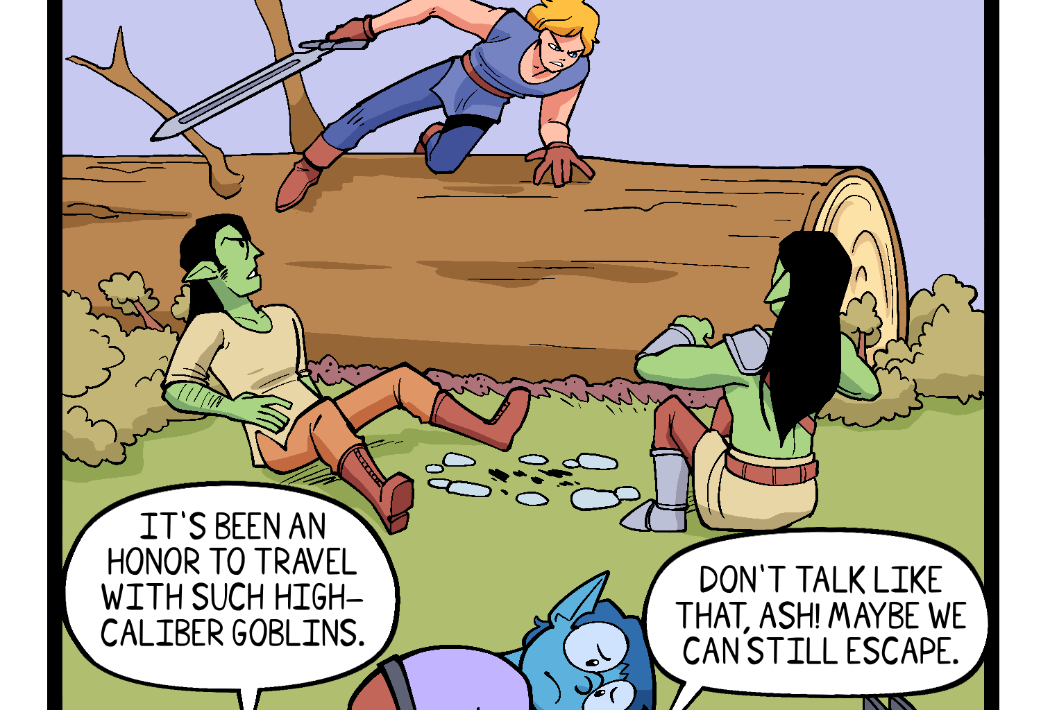 Gobbomancers! - Episode 27, Page 1: Bane of the Iron King