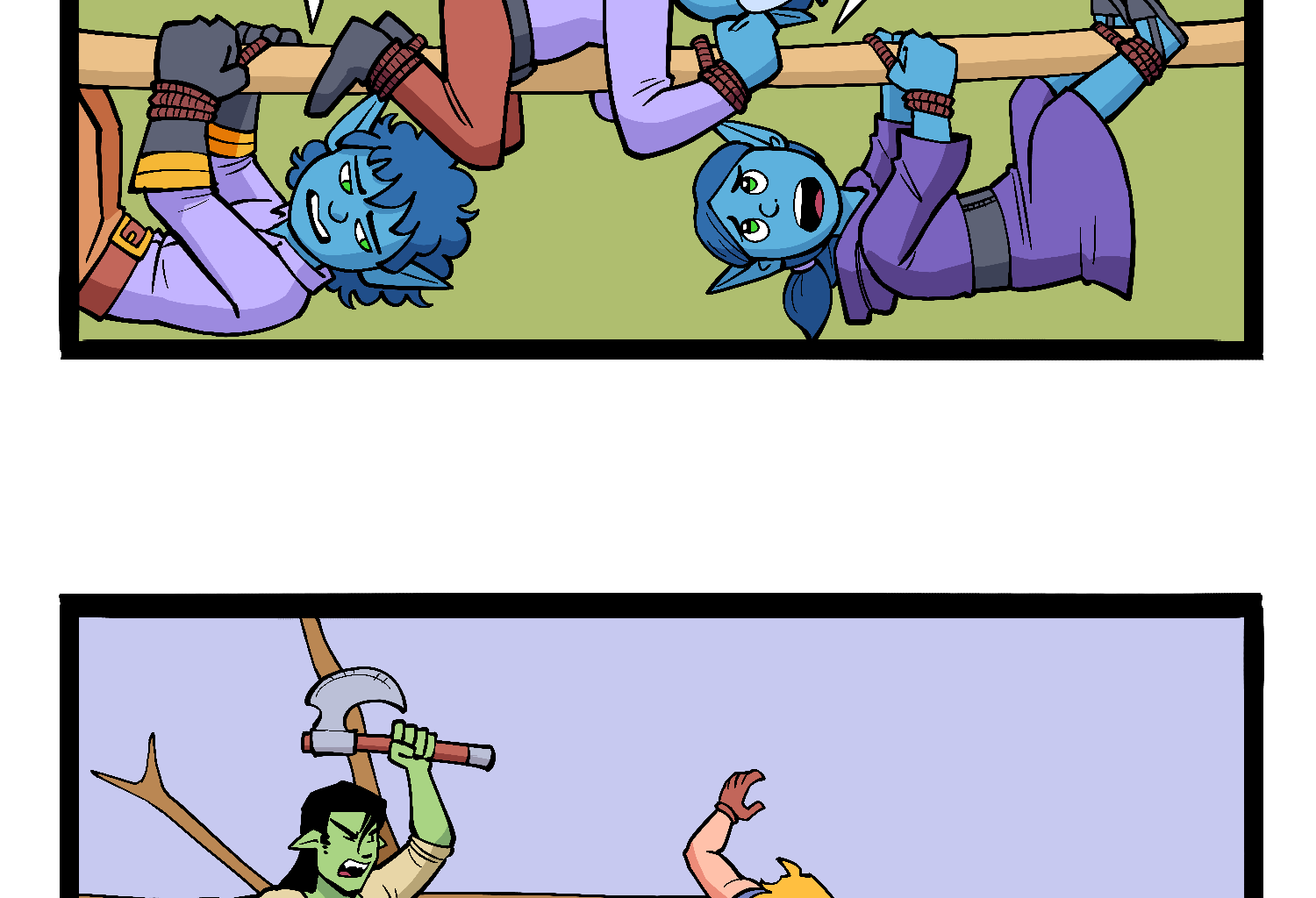 Gobbomancers! - Episode 27, Page 1: Bane of the Iron King
