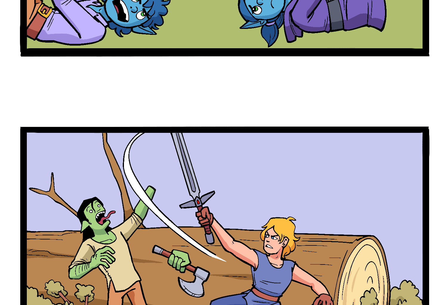 Gobbomancers! - Episode 27, Page 1: Bane of the Iron King