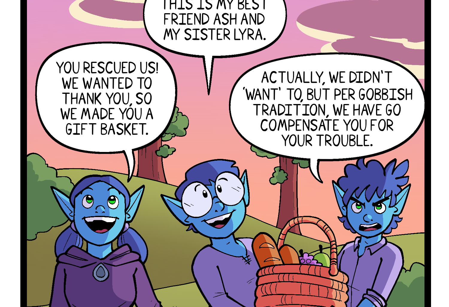 Gobbomancers! - Episode 28, Page 1: The Hero's Reward