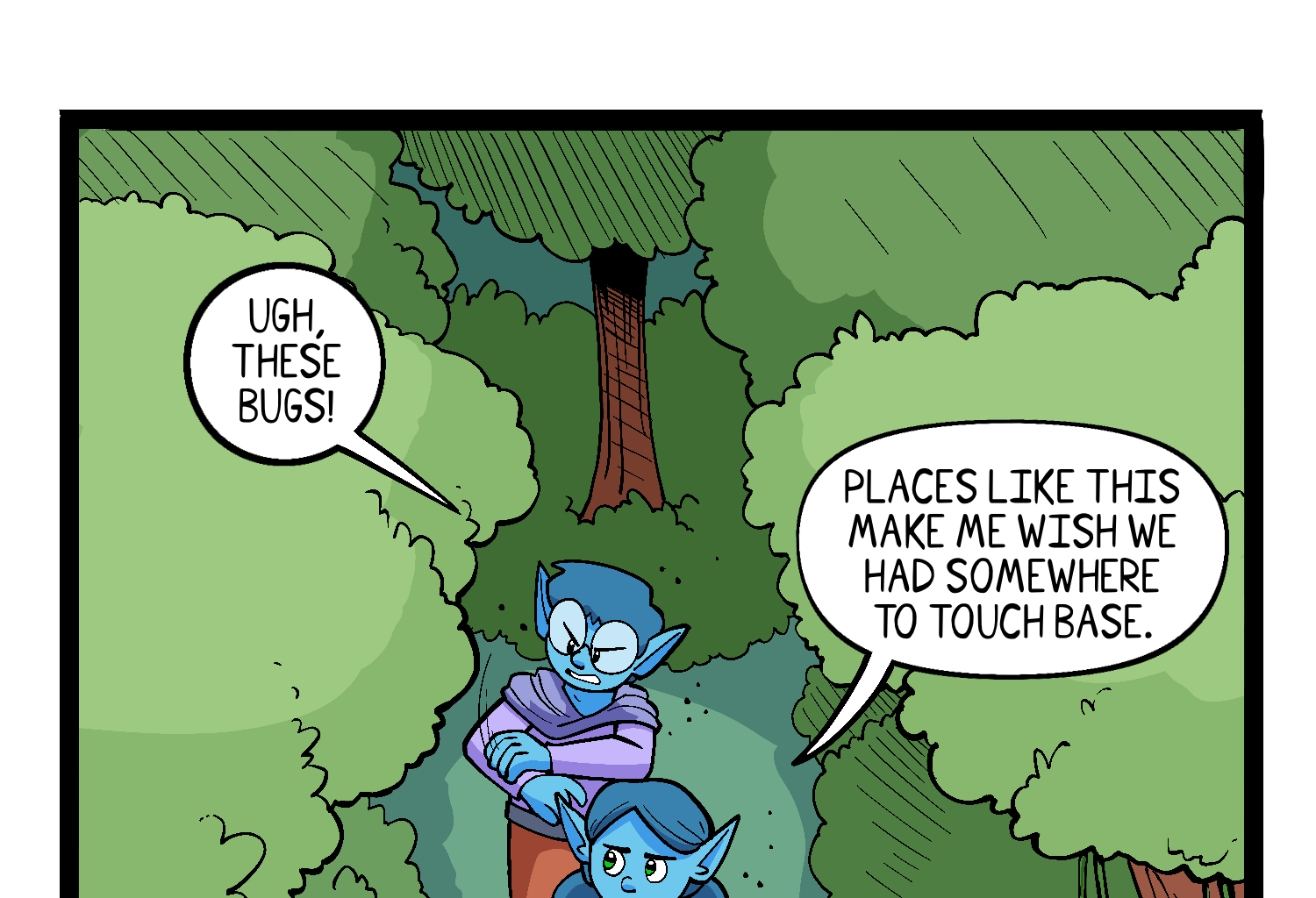 Gobbomancers! - Episode 29, Page 1: The Goblins' New Home