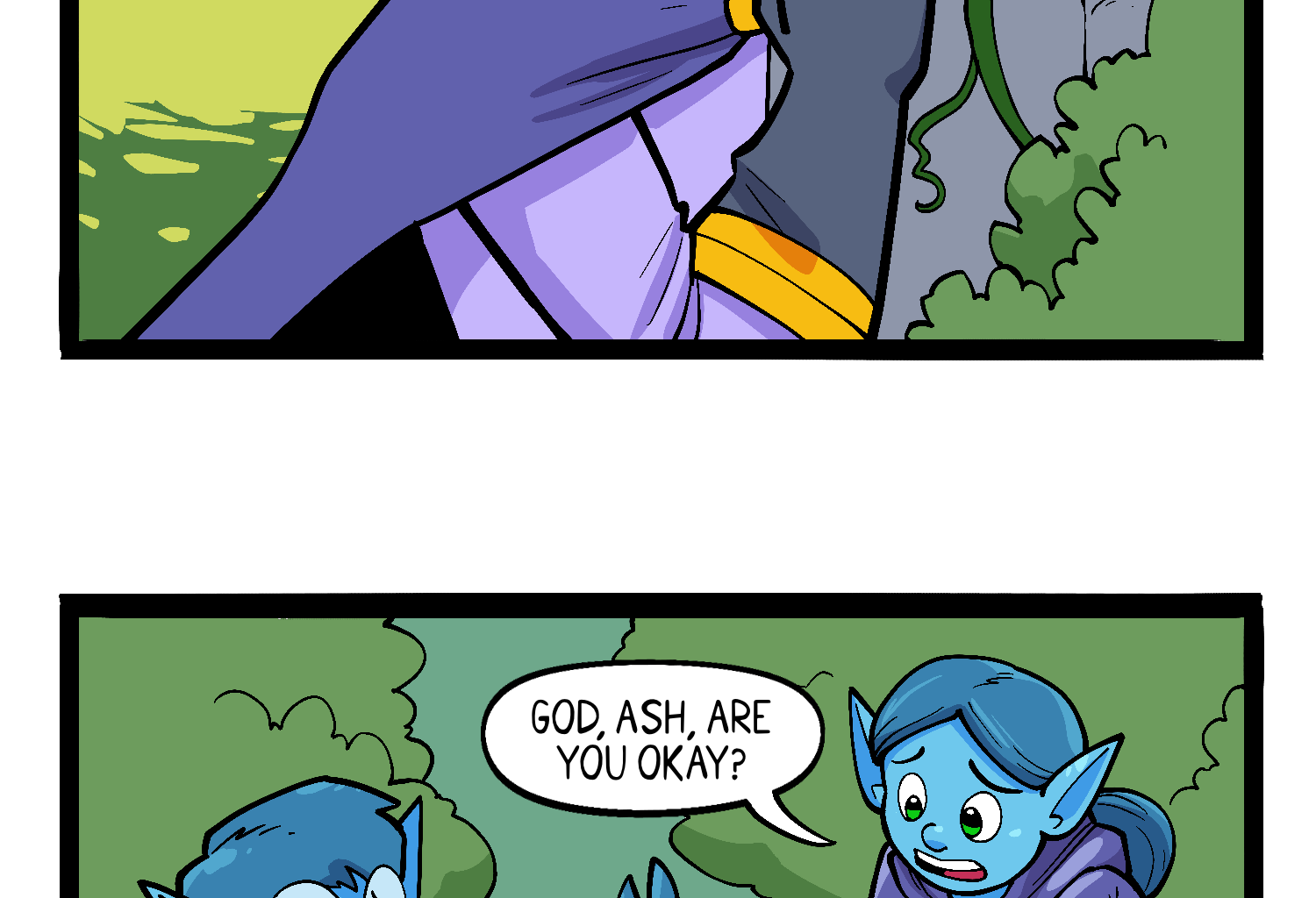 Gobbomancers! - Episode 29, Page 1: The Goblins' New Home