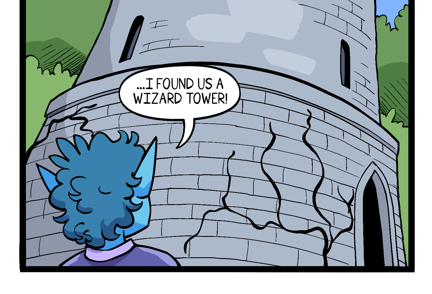 Gobbomancers! - Episode 29, Page 1: The Goblins' New Home